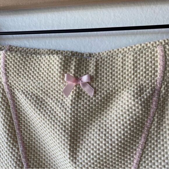 FRANKIES BIKINIS NEW ERIN WAFFLE LEGGING LARGE - Picture 10 of 13